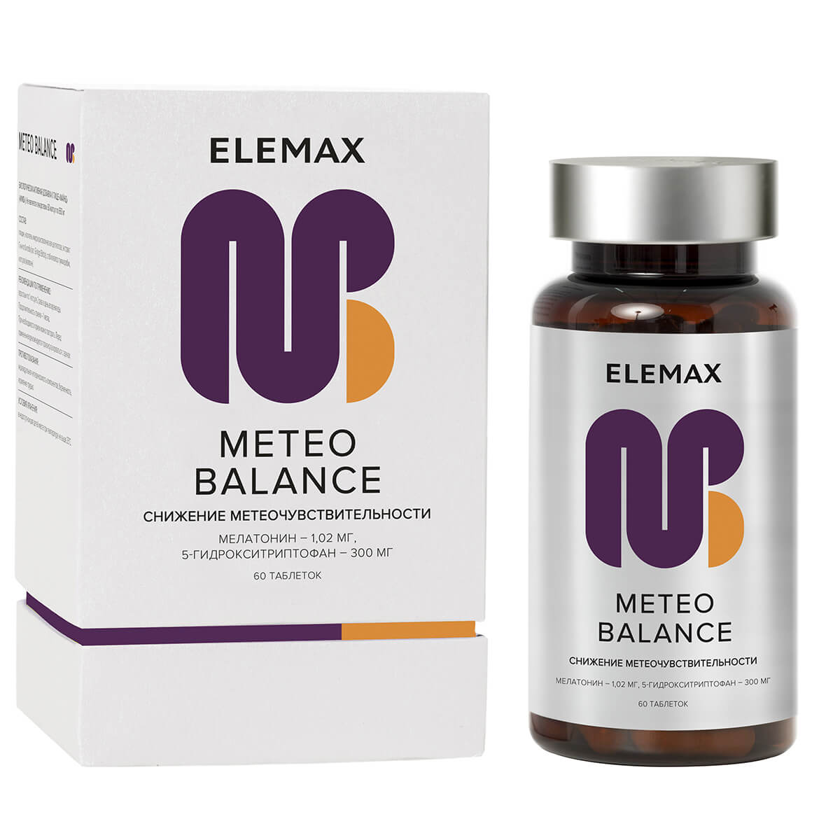 

"Метео баланс", 60 таблеток, Elemax