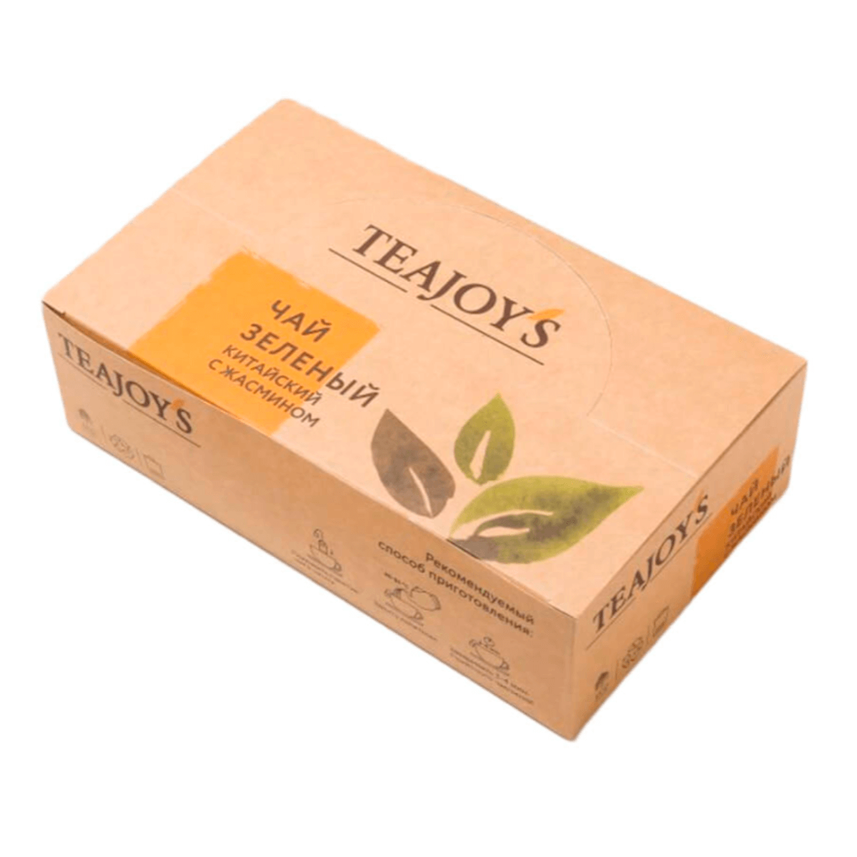 

Чай зелёный Китайский с жасмином, 100 пакетиков*2г, TeaJoy`S