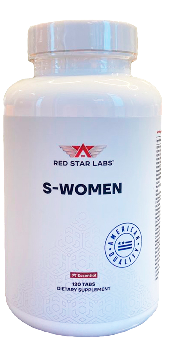 Комплекс витаминов и минералов для женщин S-Women, 120 таблеток, Red Star Labs