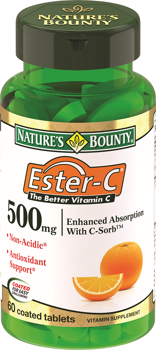 

Эстер-С 500 мг, 60 таблеток, Nature's Bounty