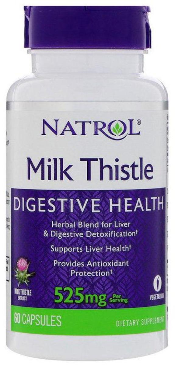 

MILK THISTLE ADVANTAGE, 525 мг, 60 капсул, Natrol