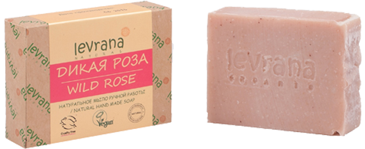 Купить Натуральное мыло ручной работы Роза, 100 гр, Levrana