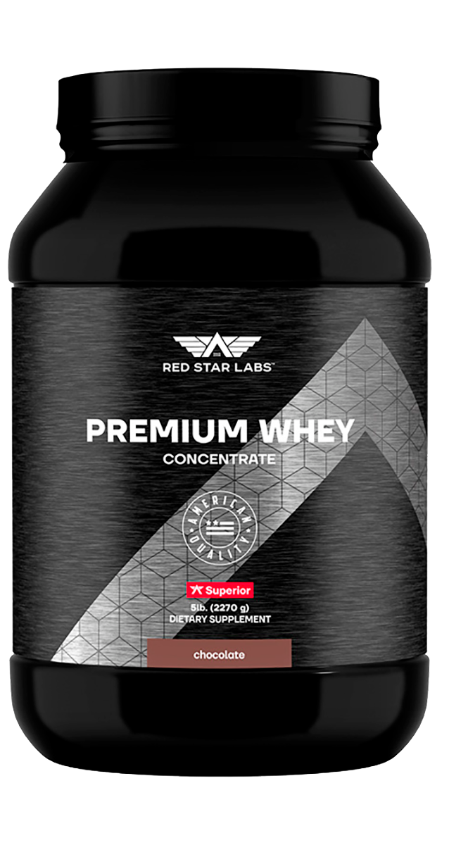 Протеин Premium Whey Concentrate, шоколад, 2270 г, Red Star Labs