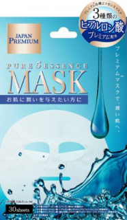 Маска для лица c тремя видами гиалуроновой кислоты Pure5 Essence Premium, 30 шт, JAPAN GALS
