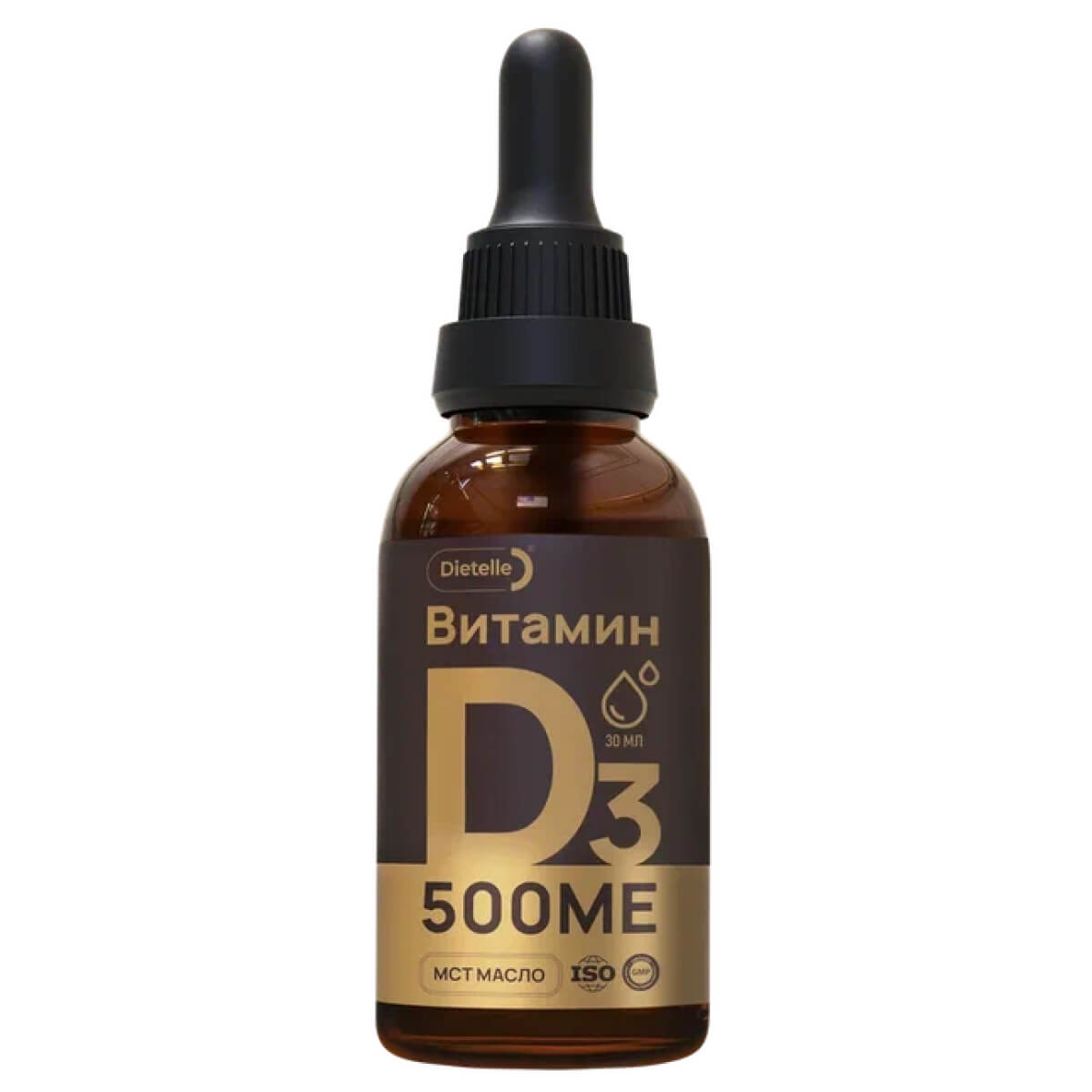

Витамин D3 500МЕ, 30 мл, Dietelle