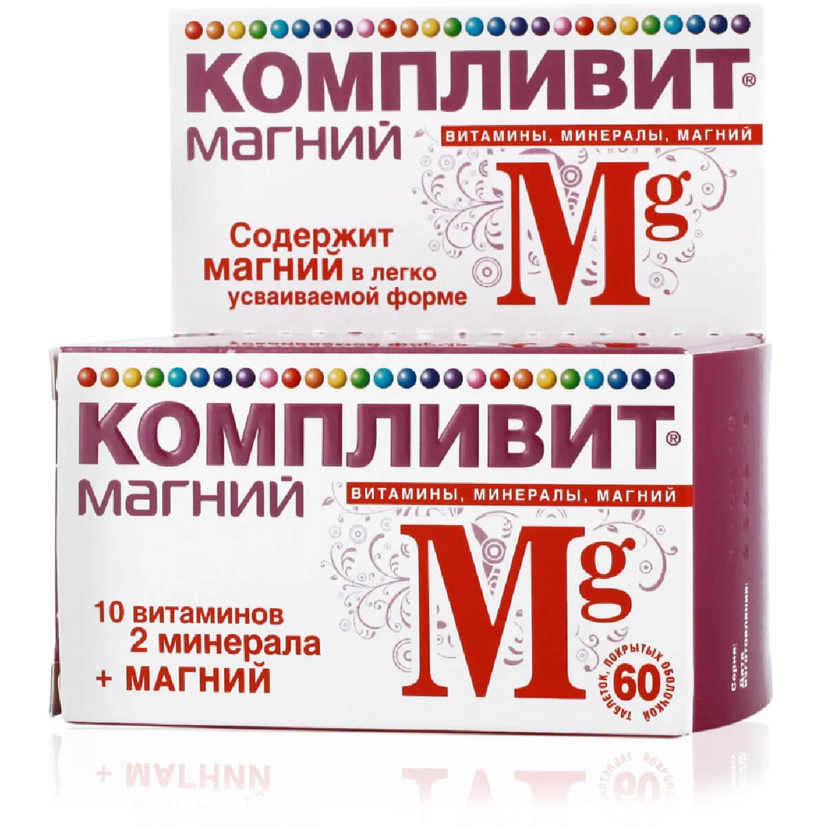 

Магний, 60 таблеток, Компливит