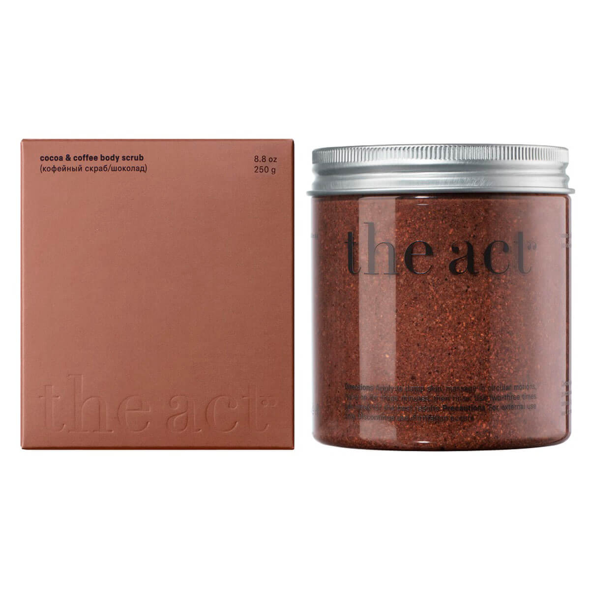 

Кофейный скраб шоколад, 300 г, The ACT