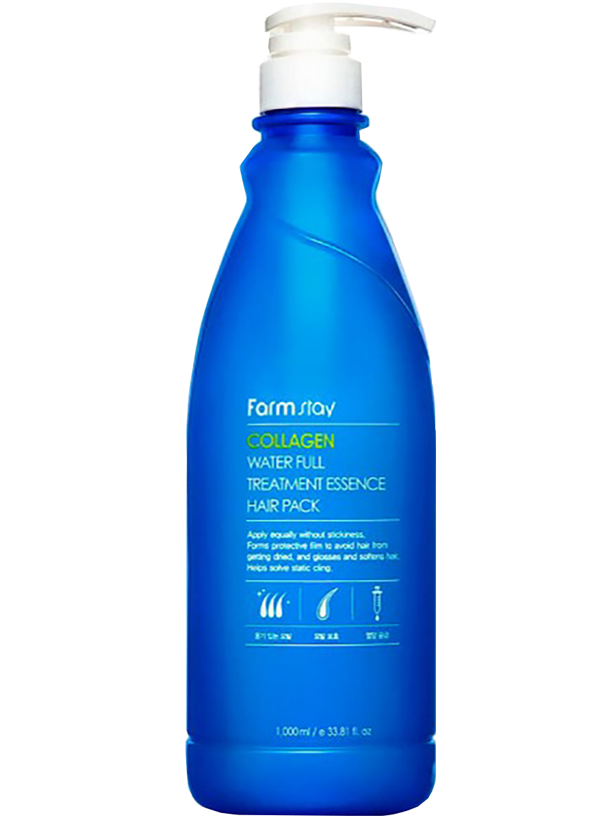 Farmstay Collagen Water Full Shampoo Conditioner. Шампунь 2 в1 Collagen Water Full Shampoo & Conditioner 530ml (Farmstay). Farmstay Water Full для волос маска. Farmstay Collagen маска для волос. Farm stay hair