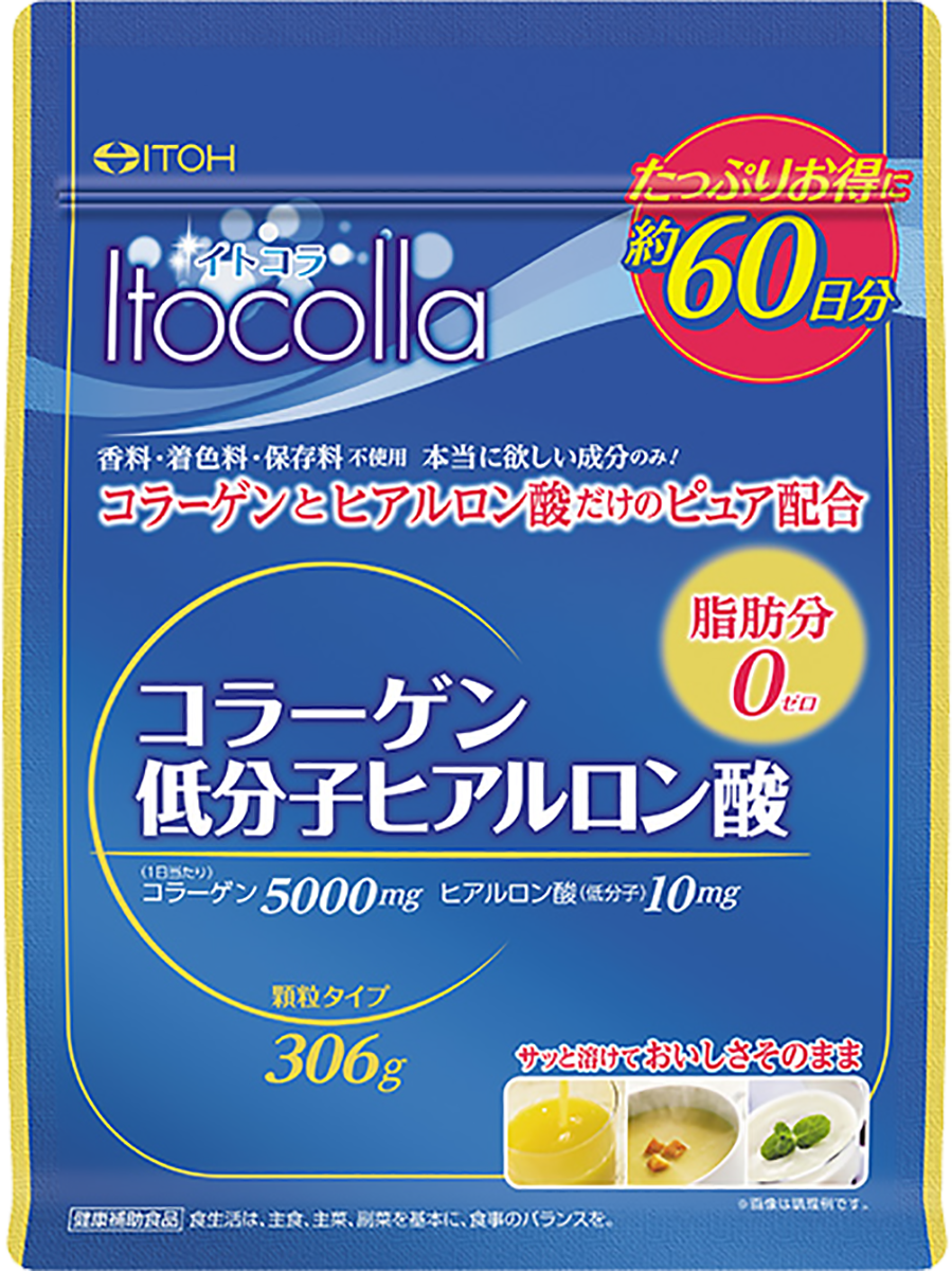 

Коллаген с гиалуроновой кислотой, 306 г, ITOH