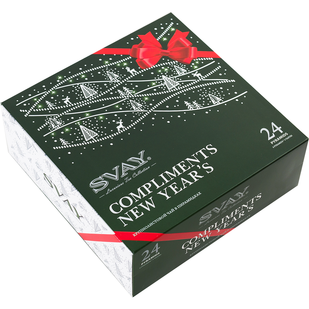 

Чай Compliments NEW YEAR'S, 24 пирамидки, Svay
