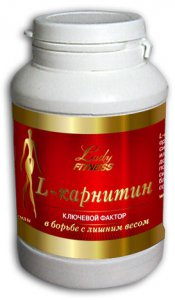 

L-карнитин, 72 капсулы, LadyFitness