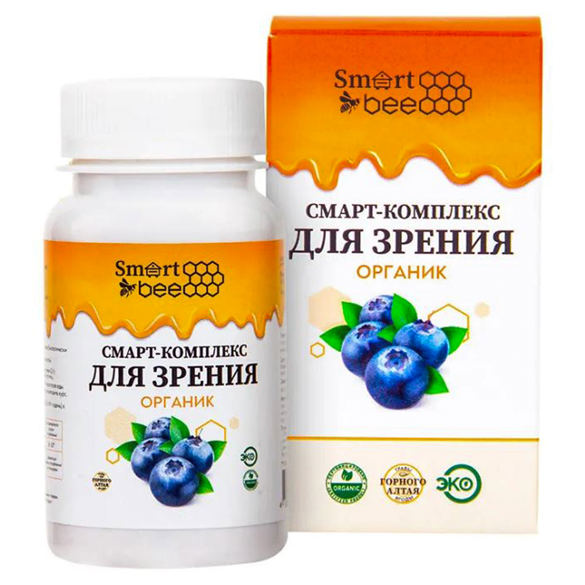 

Смарт-Комплекс для зрения органик 60 г, Smart Bee
