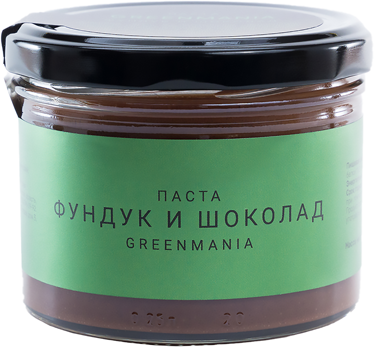 

Паста "Фундук и шоколад", 200 г, Greenmania