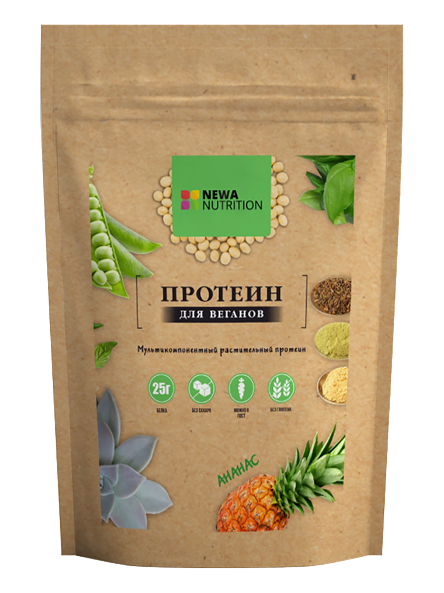 

Протеин для веганов, 350 г, Newa Nutrition
