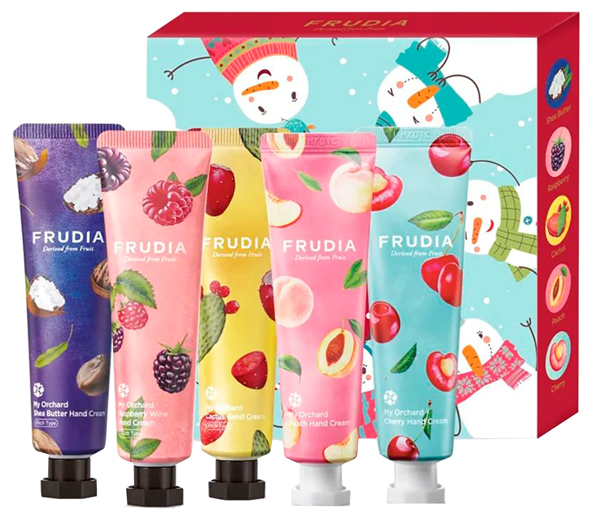 

Подарочный набор кремов для рук "Зимняя коллекция", 5*30 мл, Frudia