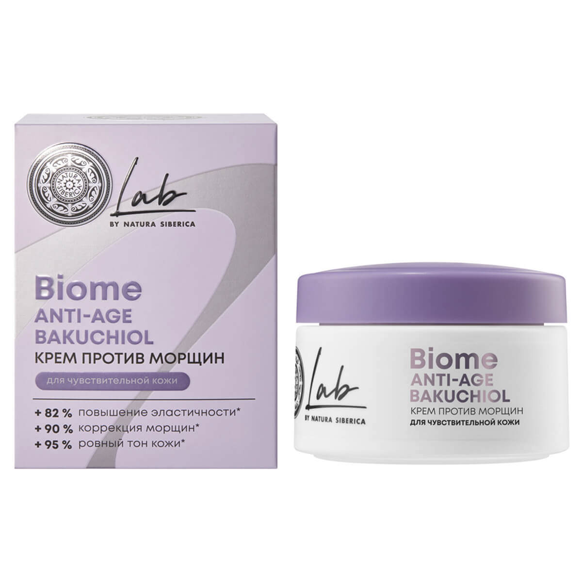 

Крем против морщин LAB Biome Anti-age для чувствительной кожи, 50 мл, Natura Siberica