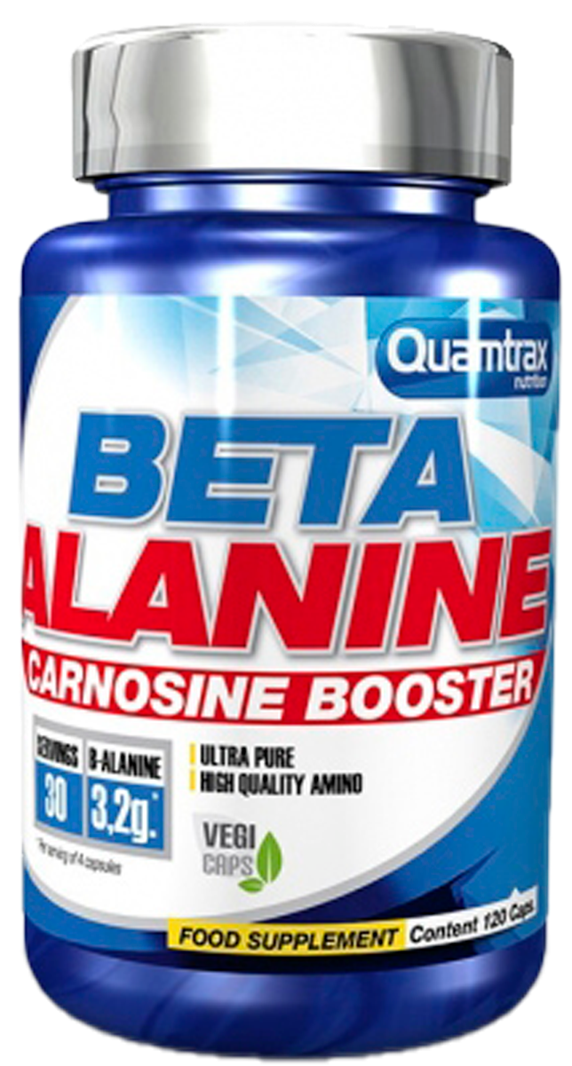 Beta-Alanine, 120 капсул, Quamtrax