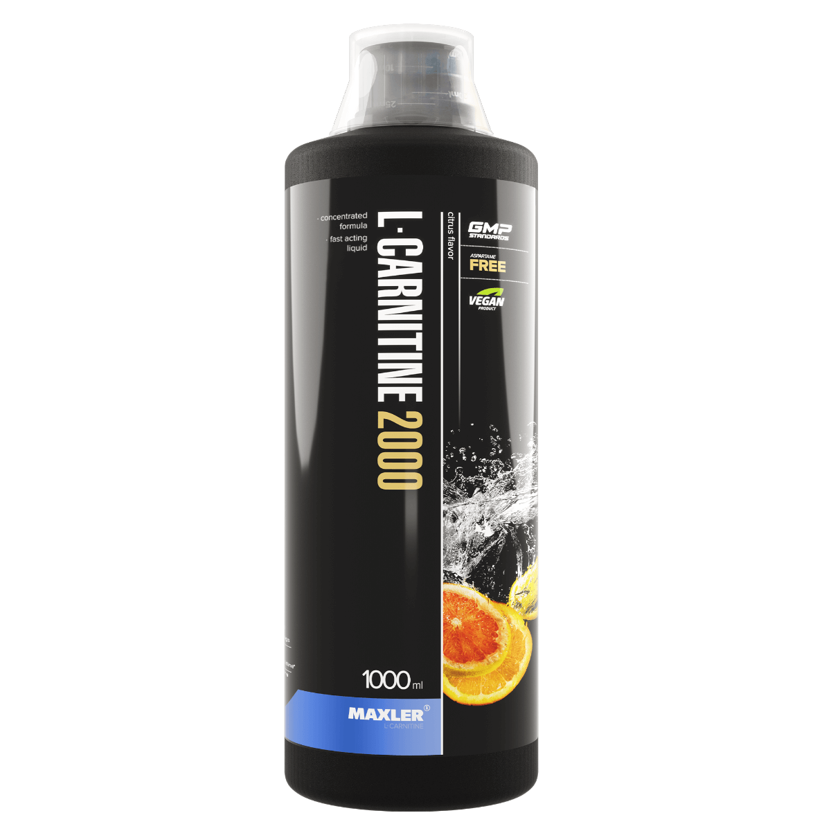 

L-карнитин L-Carnitine 2000, вкус Цитрус, 1000 мл, MAXLER