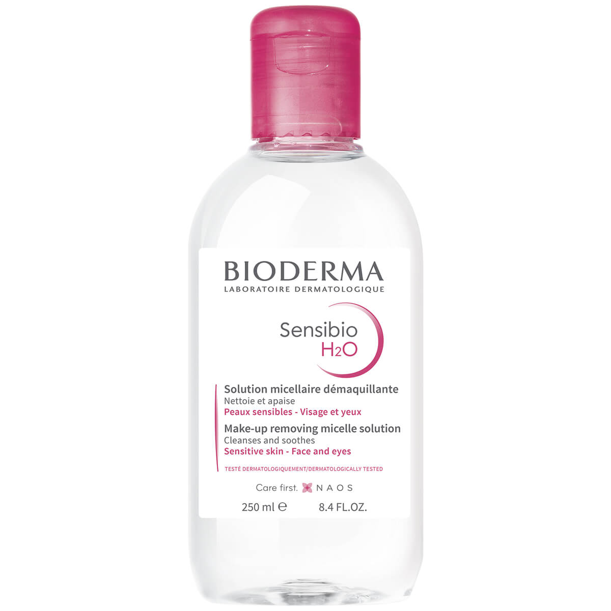 Купить Sensibio H2O Мицеллярная вода для чувствительной кожи, 250 мл, Bioderma