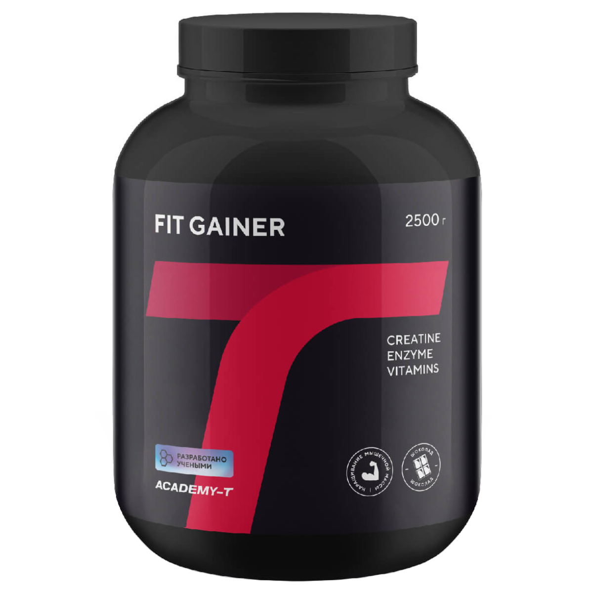 

Гейнер Fit Gainer, вкус шоколад, 2500 г, Академия-Т