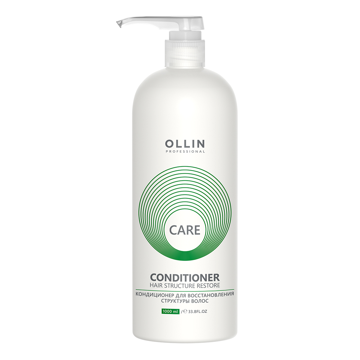 Care Кондиционер для восстановления структуры волос, 1000 мл, OLLIN