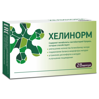 Хелинорм, 324 мг, 28 капсул, Эвалар