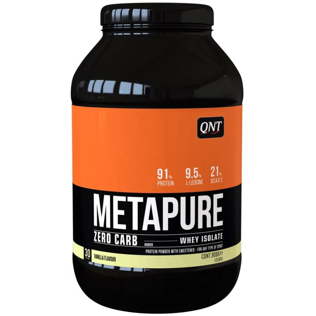 Сывороточный протеин Metapure Zero Carb, вкус «Ваниль», 908 гр, QNT - фото 1