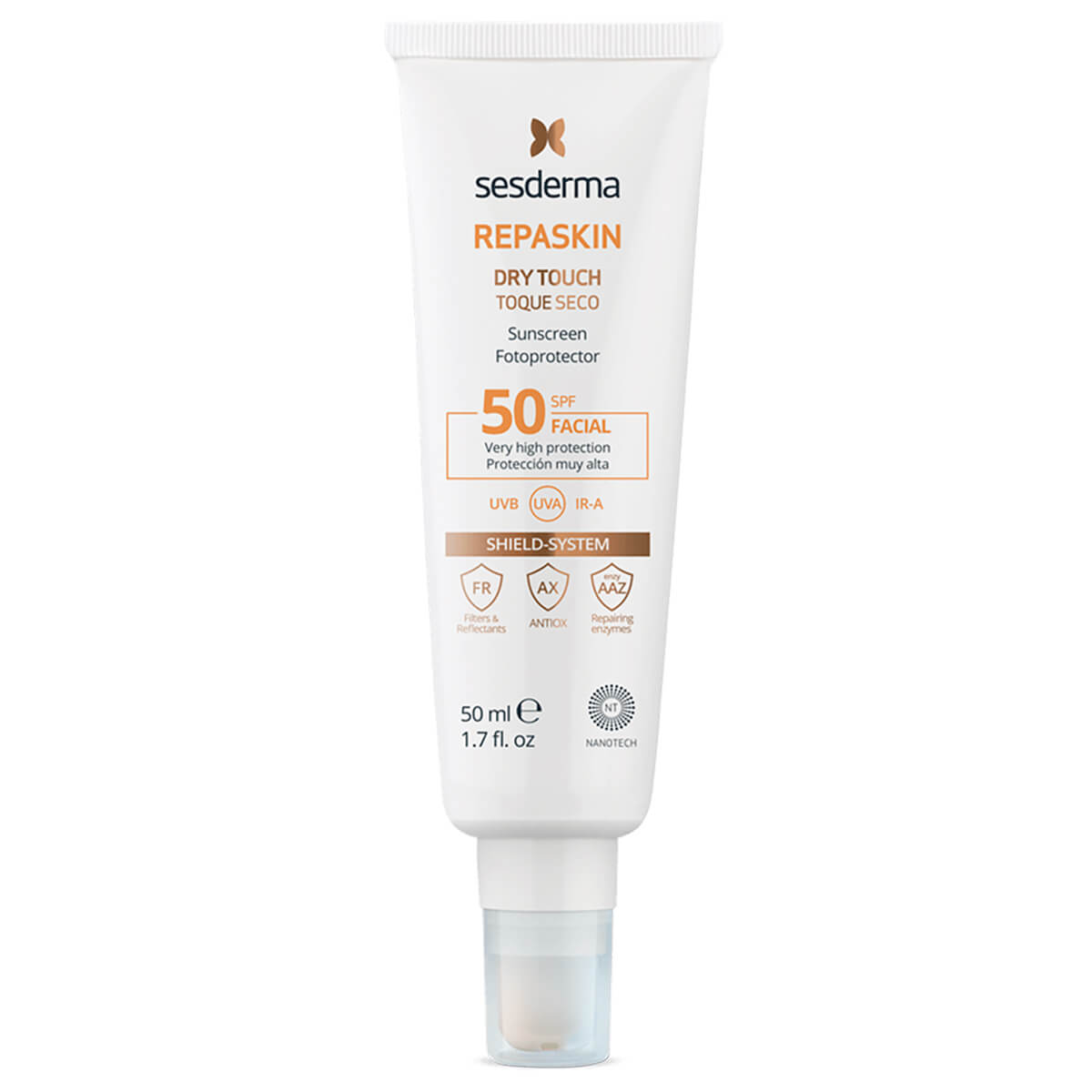 

REPASKIN Средство солнцезащитное с матовым эффектом для лица, SPF50, 50 мл, Sesderma