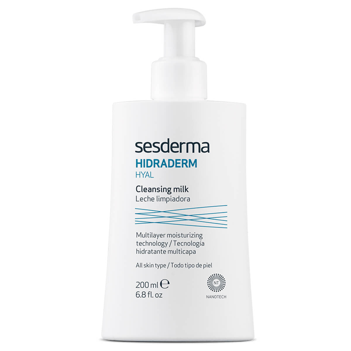 

HIDRADERM HYAL Молочко очищающее для лица, 200 мл, Sesderma