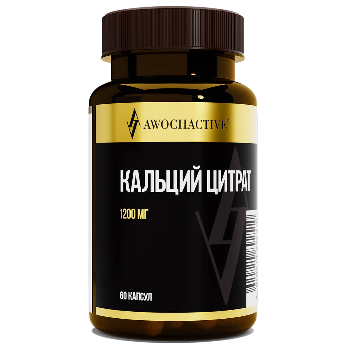 

Кальций Цитрат, 60 капсул, AWOCHACTIVE