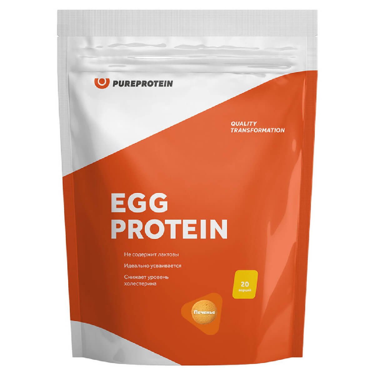 

Яичный протеин, вкус «Печенье», 600 г, Pure Protein