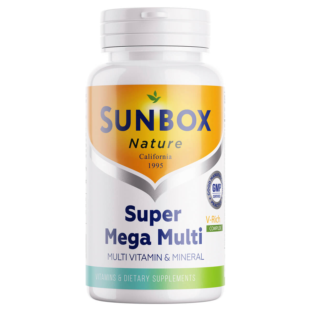 

Супер мега мульти (SuperMega Multi), таблетки, 60 шт, Sunbox Nature