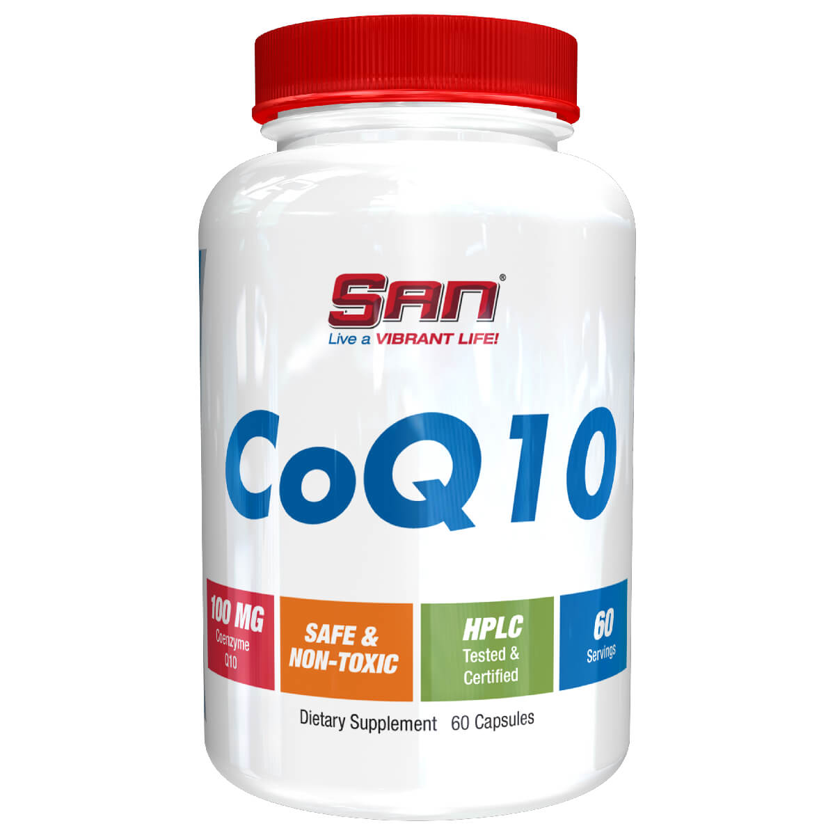 

Коэнзим Q10, 60 капсул, SAN