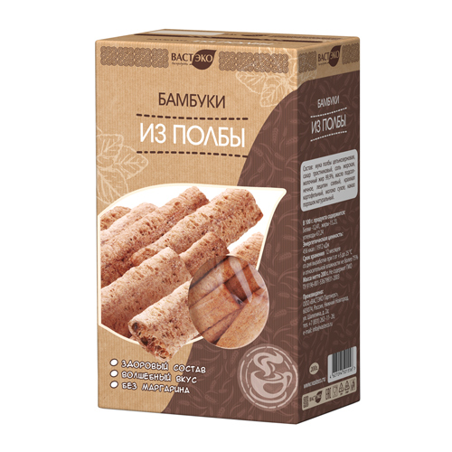 

Бамбуки из полбы, 200 гр, ВАСТЭКО