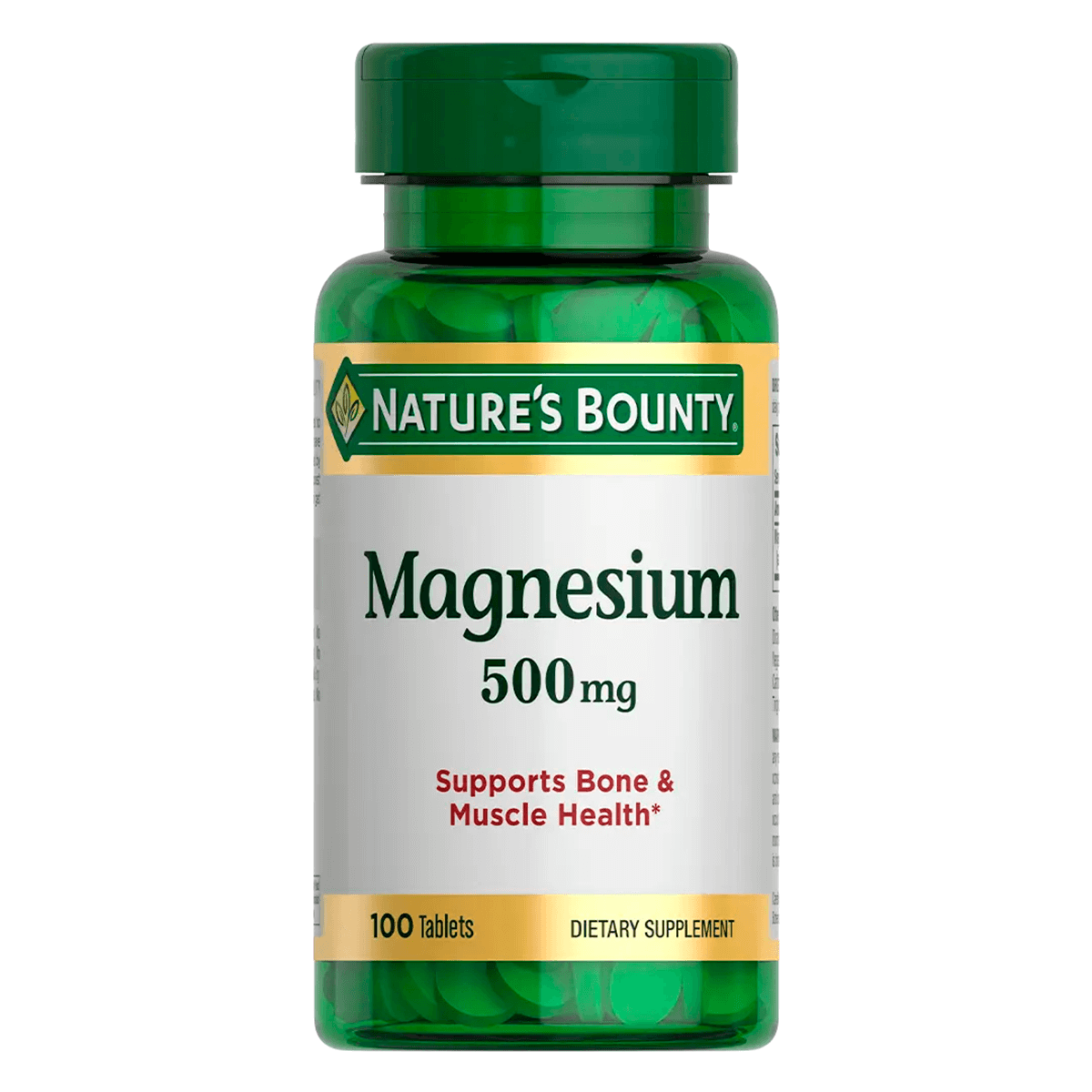 

Магний 500 мг, 100 таблеток, Nature's Bounty