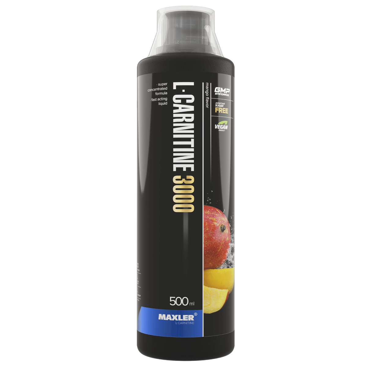 

L-карнитин L-Carnitine 3000, вкус Манго, 500 мл, MAXLER