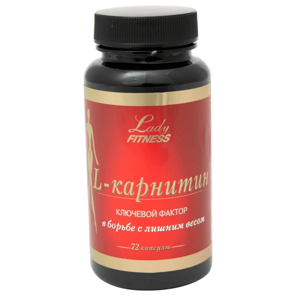 L-карнитин, 72 капсулы, LadyFitness