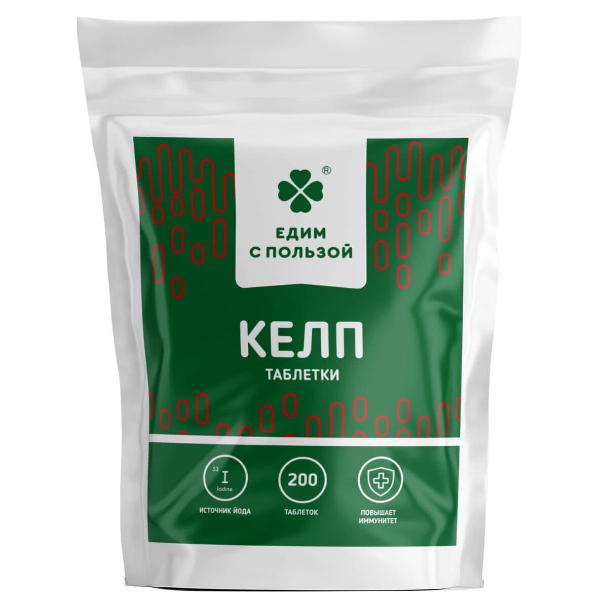 

Келп, 100 г, 200 таблеток, Едим с пользой