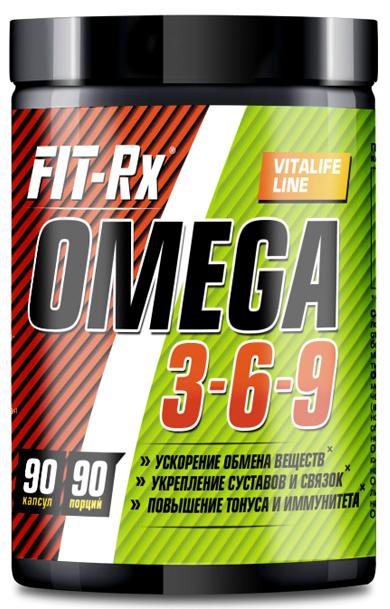 Omega 3-6-9, 90 капcул,  Fit-Rx