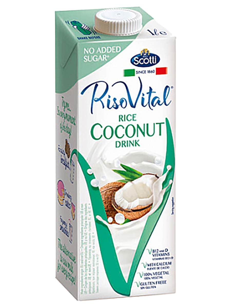 Напиток кокосовый «RisoVital», 1000мл, Riso Scotti