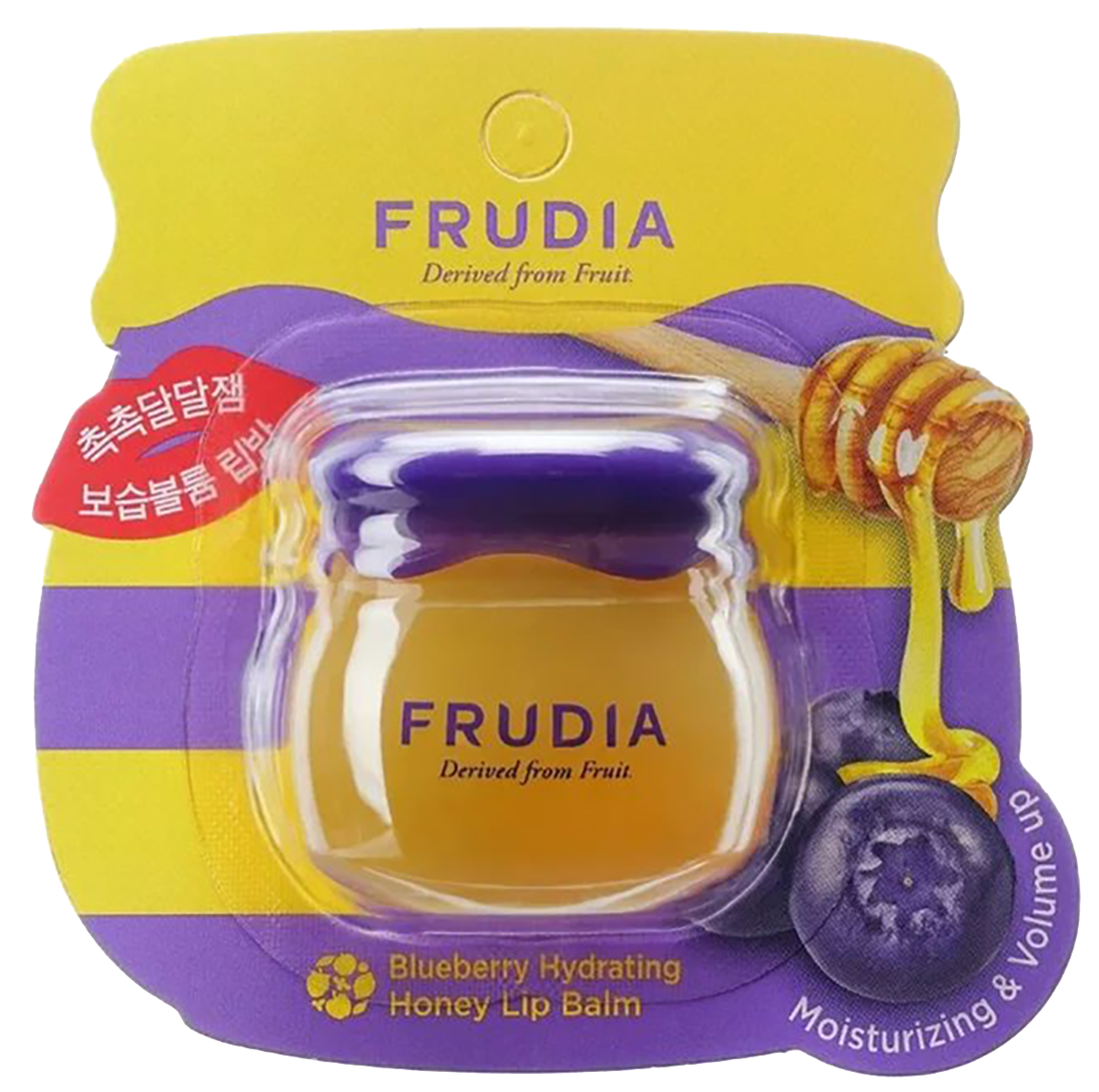Бальзам для губ увлажняющий с черникой и медом, 10 г, Frudia - фото 1