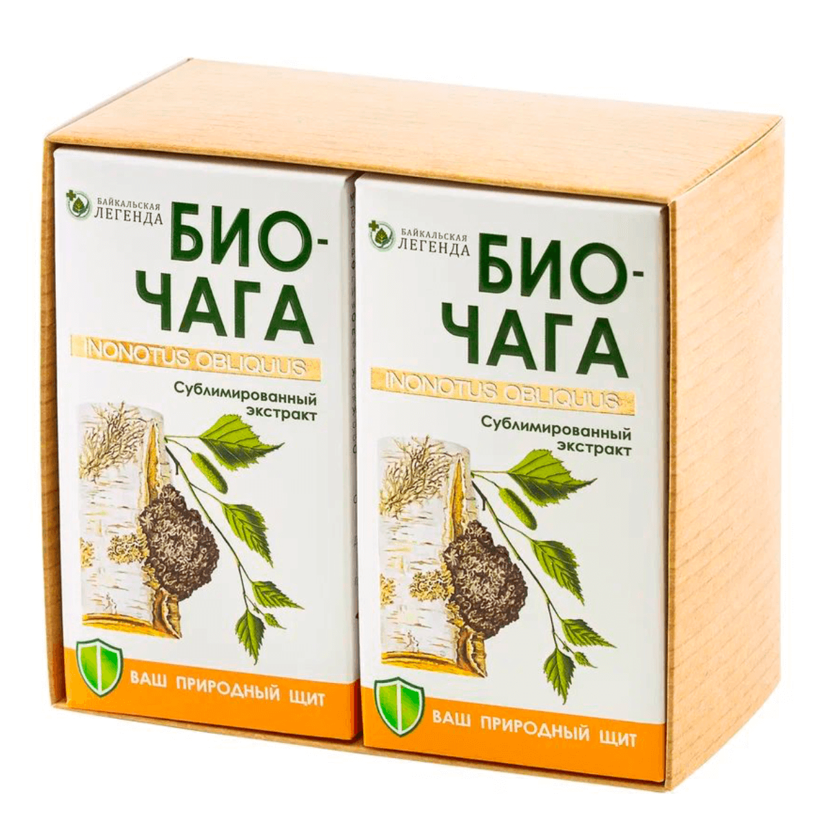 

Набор «Оптимум»: БиоЧага, 13 г + БиоЧага, 13 г, Байкальская Легенда