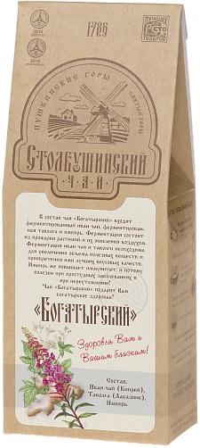 Чай Богатырский "Столбушино", 30 гр, Столбушинский Продукт