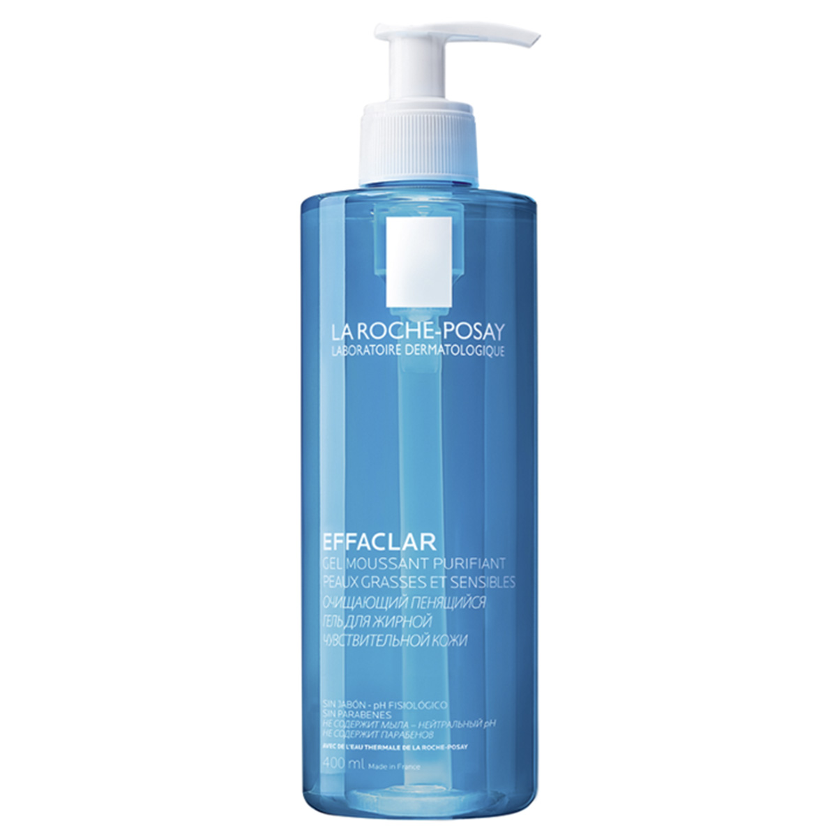 

EFFACLAR Очищающий пенящийся гель для жирной кожи, 400 мл, LA ROCHE POSAY