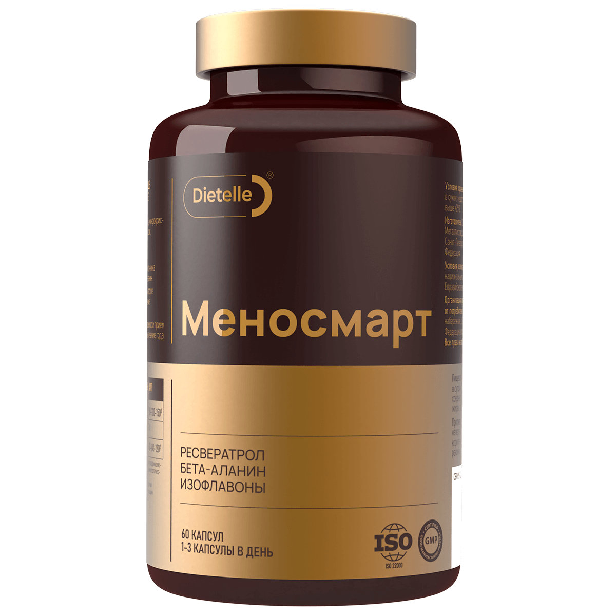 

Меносмарт, 60 капсул, Dietelle