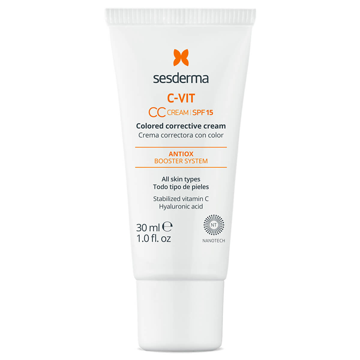 

C-VIT Крем корректирующий тон кожи с витамином С SPF 15, 30 мл, Sesderma