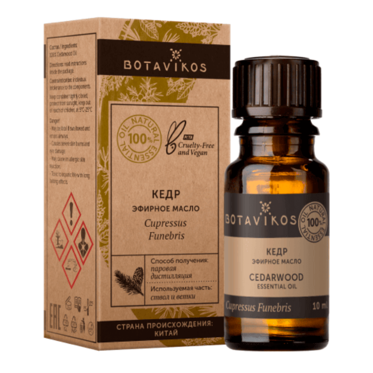 

Эфирное масло Кедр Гималайский, 10 мл, BOTAVIKOS