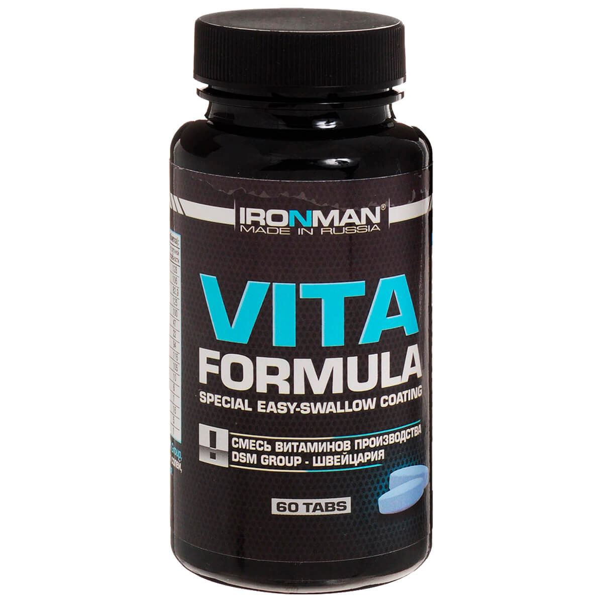 

Витаминно-минеральный комплекс для спорта VITA Formula, 60 таблеток, IRONMAN