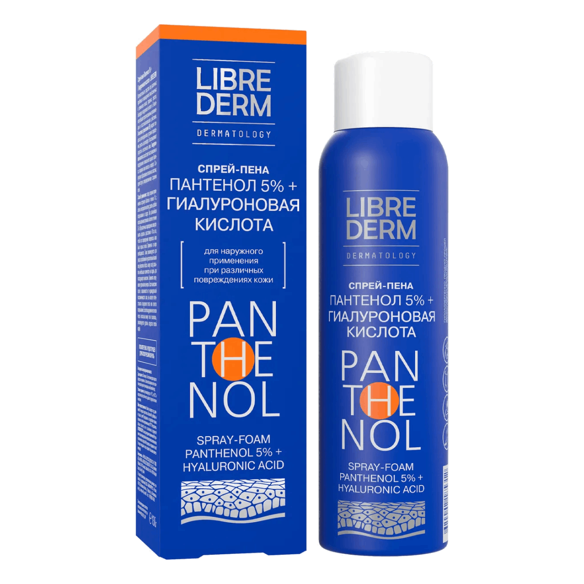 

Пантенол спрей с гиалуроновой кислотой, 130 г, Librederm