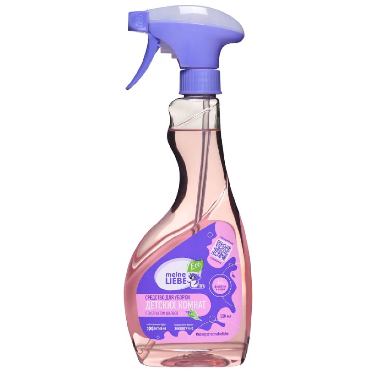 

Средство для уборки детских помещений с антибактериальным эффектом, 500 мл, MEINE LIEBE